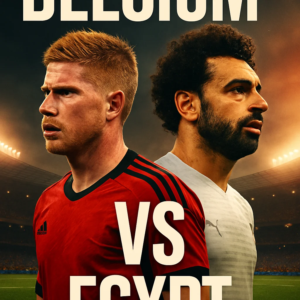 Belgium vs Egypt